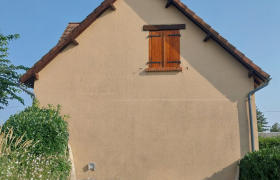 Traitement d'un pignon À Bourges 